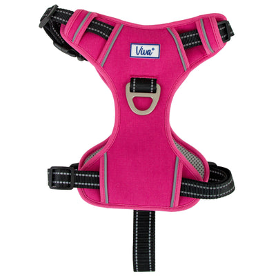 Ancol Viva Exercise & Travel Harness Pink M 45-65cm